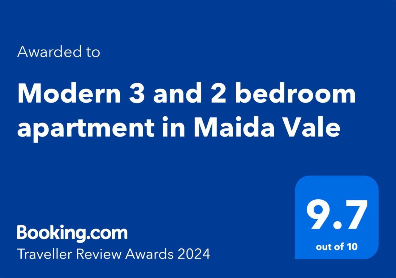 Modern 3 And 2 Bedroom Apartment In Maida Vale Londres Extérieur photo